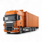 —Pngtree—an orange logistic truck with_21052117